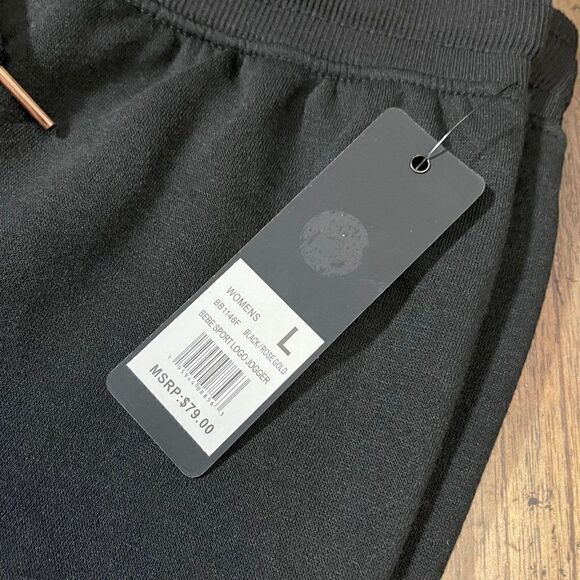Bebe Sports Hallow Logo Joggers - Picture 6 of 12